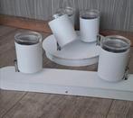 Philips HUE Adore badkamer spots. Tradfri, wiz smart gu10, Gebruikt, Metaal of Aluminium, Ophalen of Verzenden, Plafondspot of Wandspot