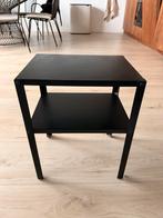 Metalen nachtkastje/bijzettafel, Huis en Inrichting, 45 tot 60 cm, Minder dan 55 cm, Metaal of Aluminium, Vierkant