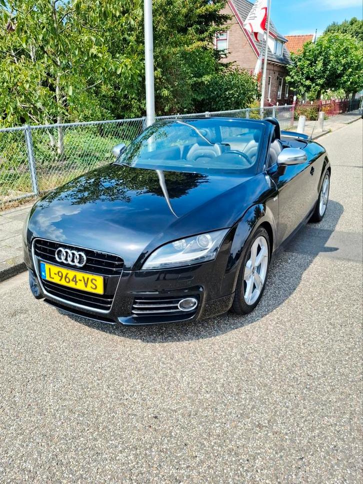 Audi TT cabrio  2.0 Tfsi 211pk 2012 Zwart S-line mooie auto, Auto's, Audi, Particulier, TT, ABS, Airbags, Airconditioning, Bluetooth