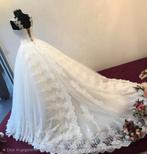 Zeer mooie grote ballerina trouwjurk met corset glitters, Ophalen