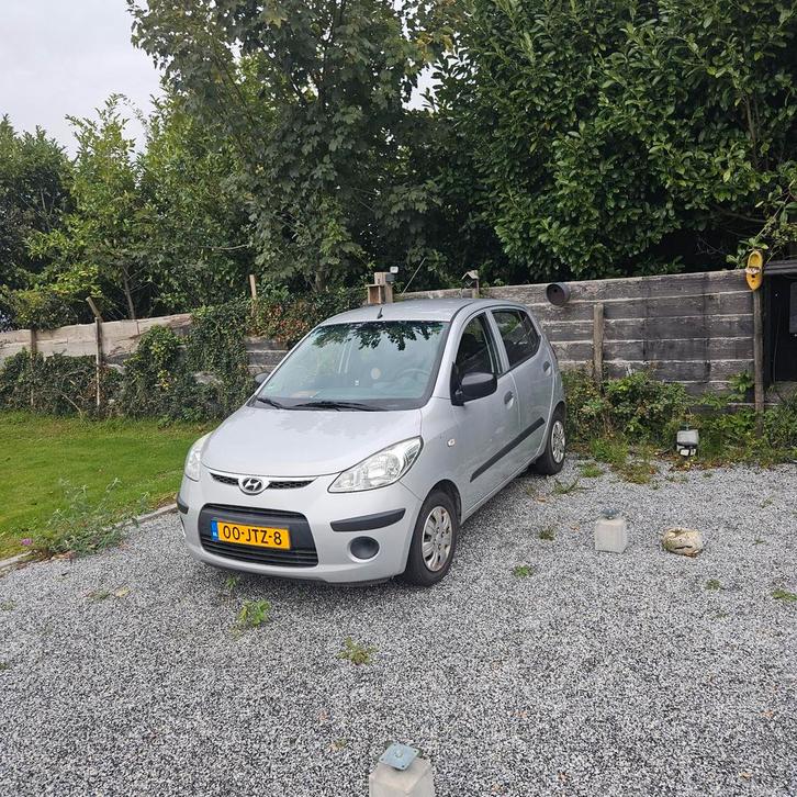 Hyundai i10 1.1 I 5DR 2009 Grijs, Auto's, Hyundai, Particulier, i10, ABS, Elektrische ramen, Benzine, B, Hatchback, Handgeschakeld