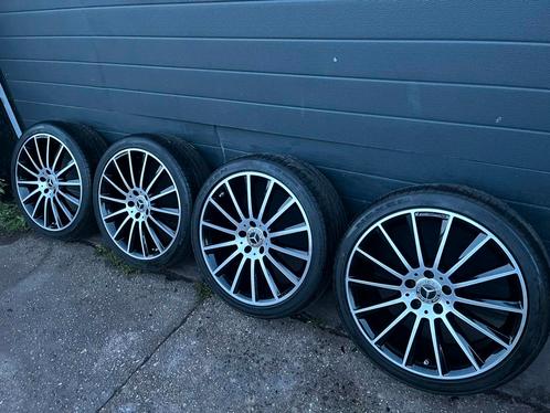 Mercedes W205 Stellar night velgen 19 inch originel c klasse, Auto-onderdelen, Banden en Velgen, Zomerbanden, 19 inch, 225 mm