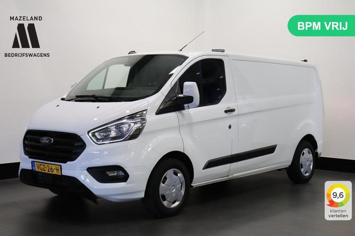 Ford Transit Custom 2.0 TDCI 130PK L2 EURO 6 - Airco - Navi, Auto's, Bestelauto's, Bedrijf, Te koop, ABS, Achteruitrijcamera, Airbags