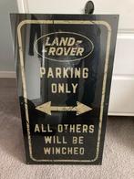 Land Rover Parking Only LED Bord Mancave, Verzamelen, Verzenden, Nieuw, Auto's