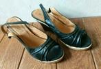 Dames schoenen hakken zwart sleehak nieuw maat 41, Pumps, Verzenden, Zwart, Nieuw