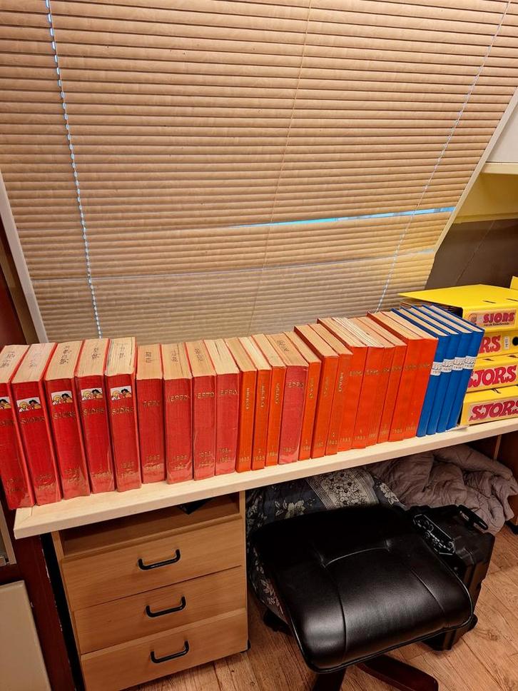 ingebonden Sjors en sjimmie , eppo sjosji 1978 1992, Boeken, Stripboeken, Gelezen, Ophalen of Verzenden