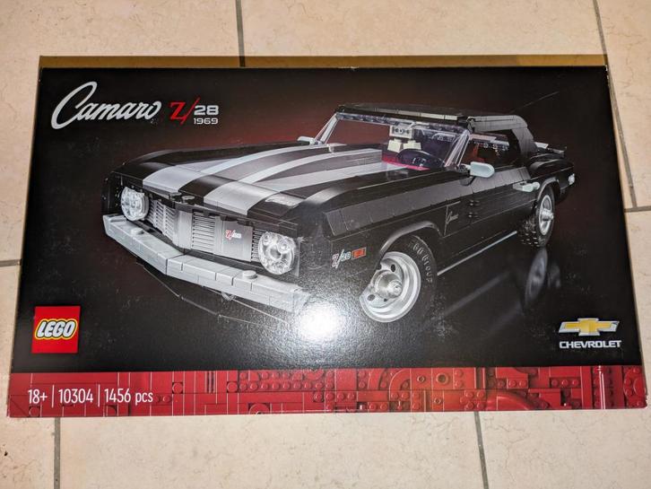 Lego Icons - Chevrolet Camaro Z28 1969 - 10304, Kinderen en Baby's, Speelgoed | Duplo en Lego, Nieuw, Lego, Complete set, Ophalen of Verzenden