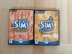 De Sims Superstar en De Sims Op Vakantie CD-ROM, Ophalen, 1 speler, Zo goed als nieuw, Vanaf 12 jaar