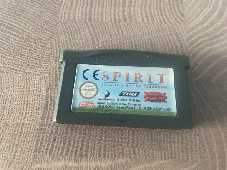 Spirit: Stallion of the Cimarron - Game Boy Advance, Spelcomputers en Games, Games | Nintendo Game Boy, Gebruikt, Avontuur en Actie