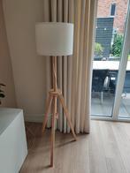IKEA LAUTERS staande lamp – essen/wit, Ophalen, Zo goed als nieuw, 100 tot 150 cm