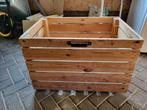 Opbergbakken van hout, met wieltjes en handvat, Doe-het-zelf en Verbouw, Kratten en Dozen, Ophalen, Gebruikt, Minder dan 35 cm