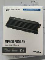 Ongebruikt 2Tb Corsair MP600 PRO LPX M.2 NVMe PS5 ready!, Nieuw, Overige aansluitingen, Desktop, Ophalen of Verzenden