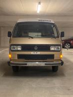 Volkswagen t3 westfalia benzine 1986 oldtimer, Achterwielaandrijving, Overige kleuren, 4 stoelen, Bruin
