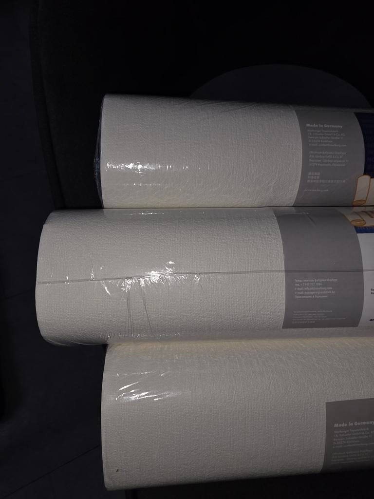 Marburg Behang Rollen - Nieuw in verpakking, Ophalen of Verzenden, Minder dan 10 m², Wit