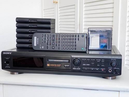 Sony MDS-JE500 MiniDisc Deck + 48 MiniDiscs (complete set), Audio, Tv en Foto, Walkmans, Discmans en Minidiscspelers, Minidisc-recorder