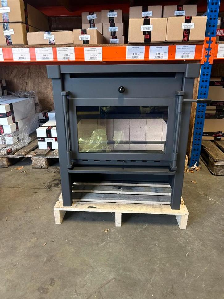 JAnus 12 houtkachel gereviseerd, Huis en Inrichting, Kachels, Zo goed als nieuw, Vrijstaand, Houtkachel, Hout, Ophalen of Verzenden