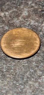 1/2 cent aan 1 kant geslagen !, Ophalen of Verzenden, Overige waardes