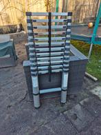 Telescopische ladder - 3.88m, Doe-het-zelf en Verbouw, Ladders en Trappen, Ophalen