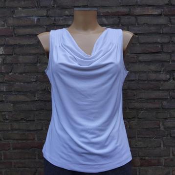 Calvin Klein Mouwloze top met col, maat M beschikbaar voor biedingen