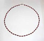 Ketting Parels slotje 835, Sieraden, Tassen en Uiterlijk, Kettingen, Verzenden, Overige kleuren, Zilver