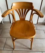 Te koop: vintage houten stoelen met leuning (6 stuks), Antiek en Kunst, Ophalen