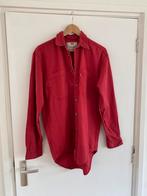Levi's 90s vintage spijkerhemd overhemd denim rood, Ophalen of Verzenden, Overige halswijdtes, Levis, Gedragen