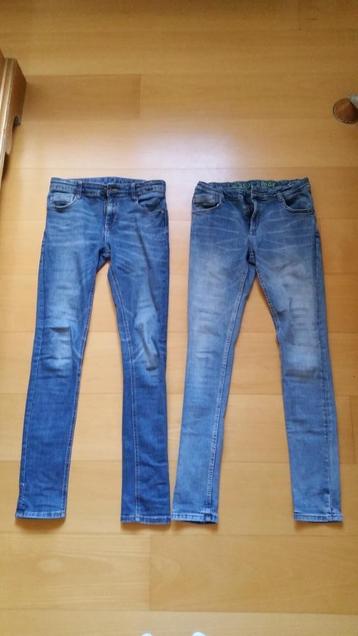 2 stuks Blue Ridge WE ultra skinny jeans maat 170 beschikbaar voor biedingen