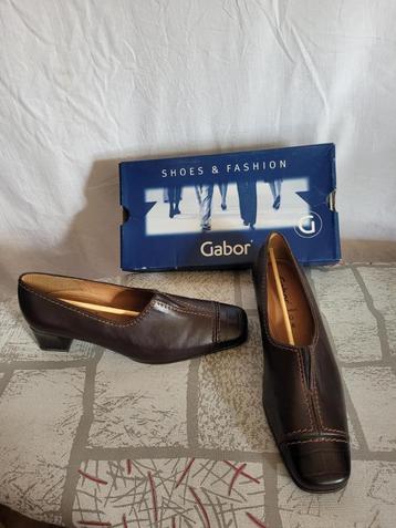 NIEUWE leren instappers. Mt 39. Merk Gabor van 79 nu 59! beschikbaar voor biedingen