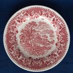 Wood's Burslem Seaforth - rozerood ontbijtbord, Ophalen of Verzenden