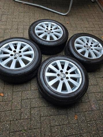 mooi setje 16 inch orgineel volkswagen velgen 5x112 beschikbaar voor biedingen