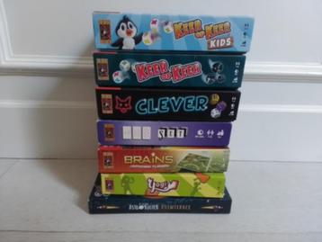 7x 999 Games / Identity games : Keer op keer / Clever / SET beschikbaar voor biedingen