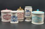 Stijlvolle set Delftse apothekerspotten, Antiek en Kunst, Antiek | Keramiek en Aardewerk, Ophalen of Verzenden
