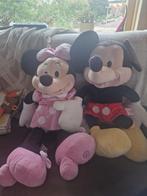 MINNIE & MICKEY MOUSE 70 CM DISNEY STORE, Ophalen of Verzenden, Mickey Mouse, Zo goed als nieuw, Knuffel
