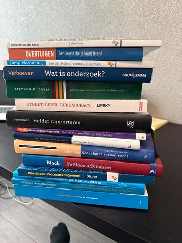 Boekenpakket Management & Recht beschikbaar voor biedingen