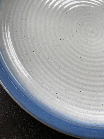 Vintage aardewerk bord W.Germany original GERZIT dia 21,5 cm beschikbaar voor biedingen