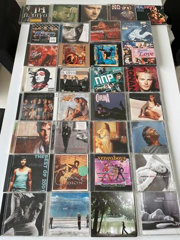 33 pop cd’s (Madonna,Kane,Elton John,Borsato,Jennifer Lopez) beschikbaar voor biedingen