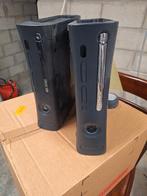 2x xbox 360 zwart, voor onderdelen., Spelcomputers en Games, Spelcomputers | Xbox 360, Met 2 controllers, Gebruikt, Ophalen of Verzenden