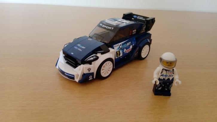 Lego 75885 Ford Fiesta M-Sport WRC, Kinderen en Baby's, Speelgoed | Duplo en Lego, Zo goed als nieuw, Lego, Complete set, Ophalen of Verzenden
