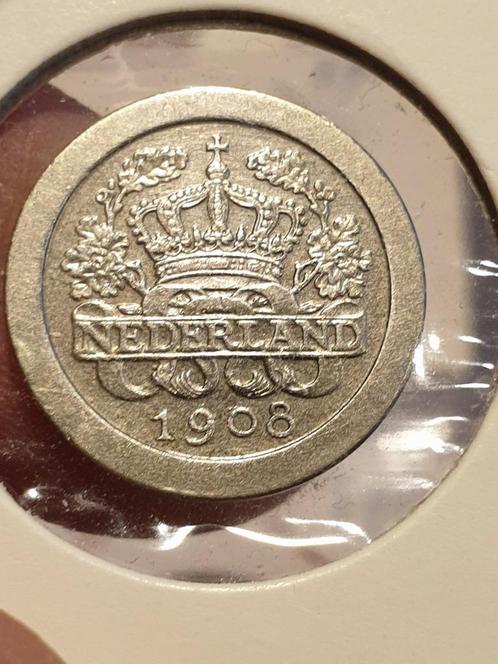 5 cent 1908 nr.3 (06), Postzegels en Munten, Munten | Nederland, 5 cent, Ophalen of Verzenden