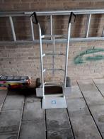 Aluminium steekwagen met 1 defect wiel, Doe-het-zelf en Verbouw, Transportwagens, 60 tot 80 liter, Ophalen of Verzenden, Gebruikt