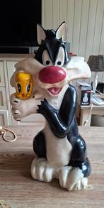 Sylvester and Tweety, Looney Tunes vintage beeld, Ophalen of Verzenden, Gebruikt, Dier