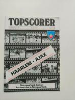 Haarlem - Ajax Programma 22-5-1982 no 18, Verzamelen, Verzenden, Gebruikt, Ajax, Overige typen