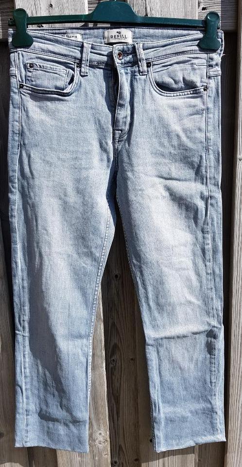 Refill Jeans 29-32, Kleding | Heren, Spijkerbroeken en Jeans, Zo goed als nieuw, W32 (confectie 46) of kleiner, Blauw, Ophalen of Verzenden
