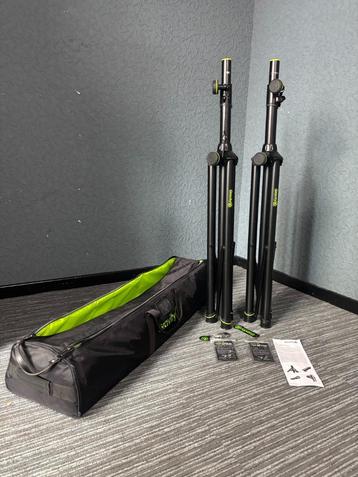 Gravity Speaker Stands Set (2 stuks + tas) beschikbaar voor biedingen