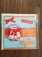 Kaartje beterschap pleisters en verbanddoos, Ophalen of Verzenden, Nieuw, Overige thema's