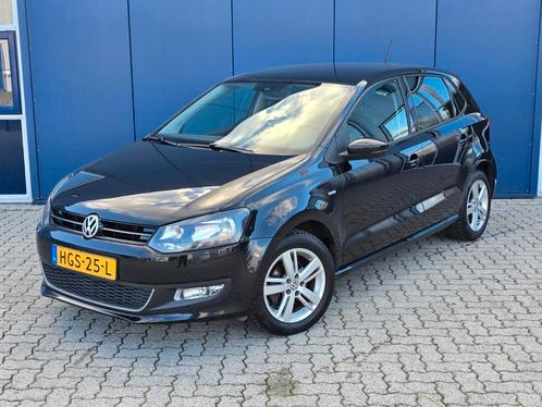 Volkswagen Polo 1.2 TSI MATCH Zwart 2012|Airco|Cruise|Pdc|, Auto's, Volkswagen, Bedrijf, Polo, ABS, Airbags, Airconditioning, Alarm