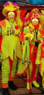 Neon Carnavalspak - Handgemaakt - Set voor Man & Vrouw, Carnaval, Maat 46/48 (XL) of groter, Ophalen of Verzenden, Kleding