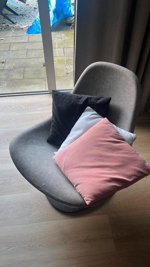 IKEA Tirup draaistoel grijs te koop!, Huis en Inrichting, Fauteuils, Gebruikt, Stof, Ophalen