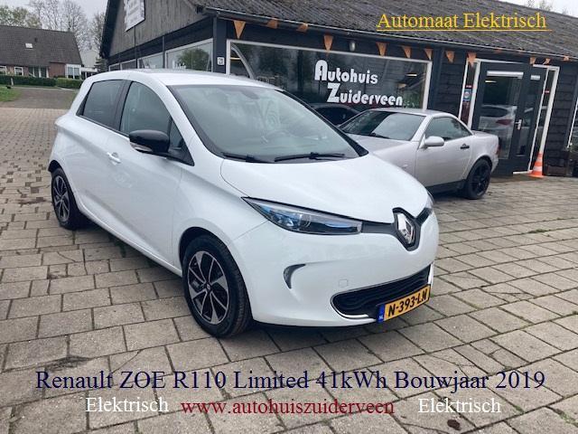 RENAULT Zoe R110 108pk (Batterijhuur) Limited Z.E. 41 kWh, Auto's, Renault, Bedrijf, Te koop, ZOE, ABS, Airbags, Airconditioning