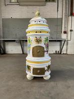 Italiaans design vrijstaande houtkachel van PUGI, Houtkachel, Ophalen of Verzenden, Zo goed als nieuw, Vrijstaand